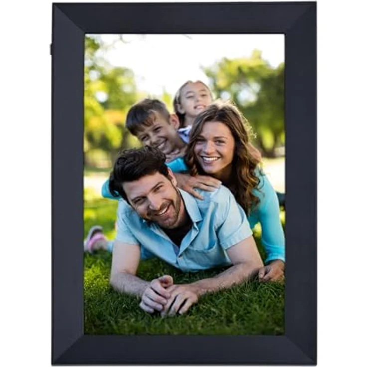 Rollei Smart Frame WiFi 103 Black– 10,1 Zoll Touch - WiFi - Bilderrahmen mit Frameo-App für schnelles und einfaches teilen von Fotos oder Videos | IPS-Panel, viele Funktionen, microSD-Slot (Schwarz) - Preisvergleich – Bild 4