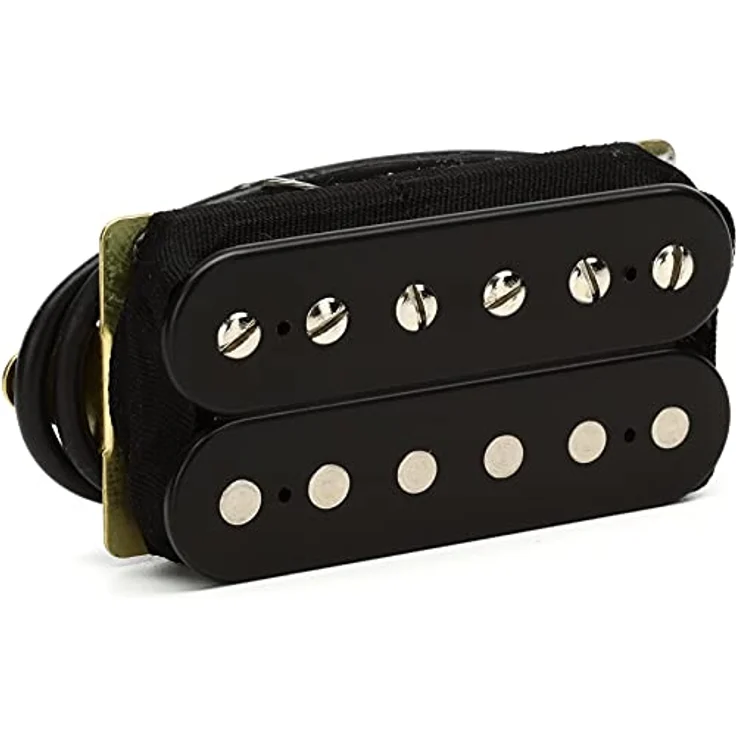 DiMarzio DP151WH F-Spaced, PAF Pro Humbucker in Weiß, hoher Output und transparente Klangwiedergabe, splittbar – Bild 1