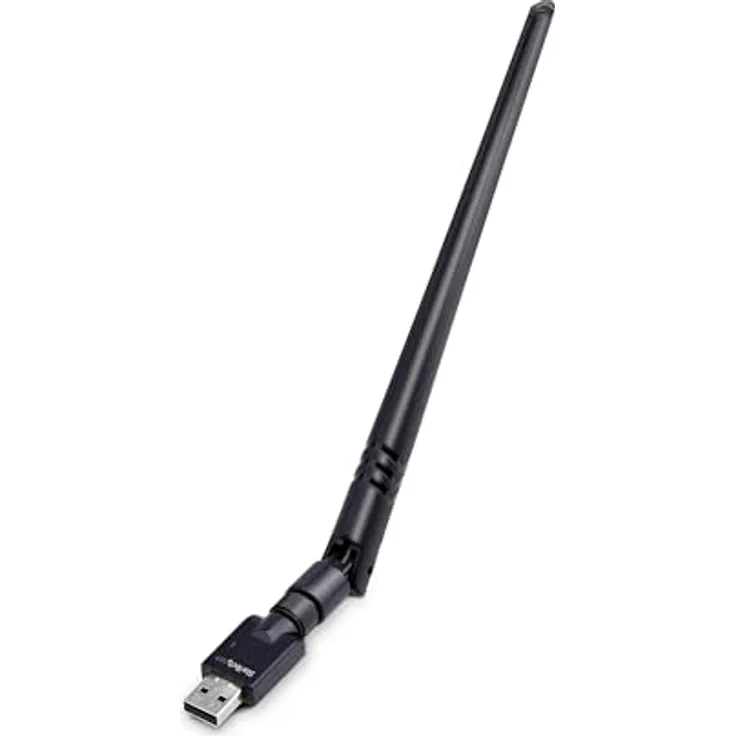 StarTech.com USB Bluetooth 5.3 Adapter AV53C1, Klasse 1 Dongle mit 100 m Reichweite für PC/Laptop, Schwarz, Plug-and-Play für Windows/Linux