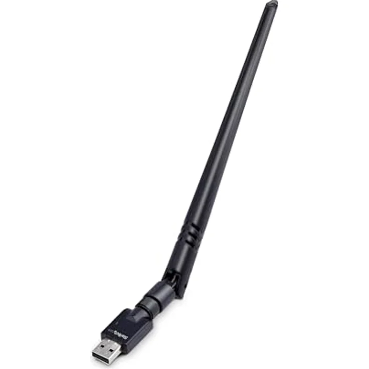 StarTech.com USB Bluetooth 5.3 Adapter AV53C1, Klasse 1 Dongle mit 100 m Reichweite für PC/Laptop, Schwarz, Plug-and-Play für Windows/Linux – Bild 1