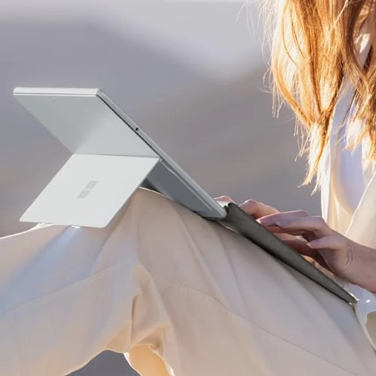 Microsoft Tastaturschutz 8XA-00249, praktisches Tastatur- und Maus-Case mit HUECO PEN PLATINUM Fach, staub- und schmutzgeschützt – Bild 4