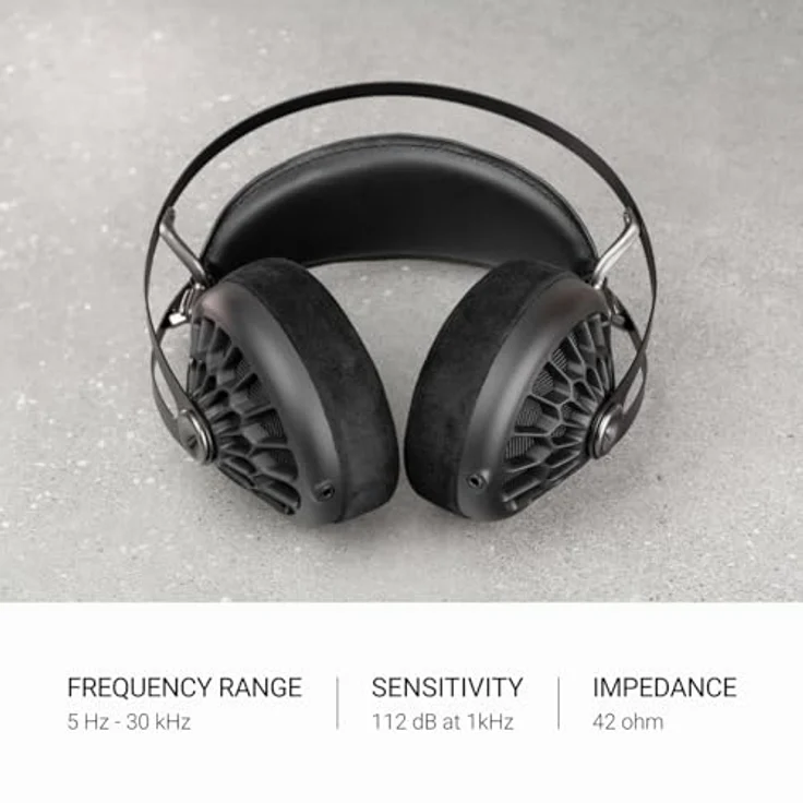 Meze 105 AER Over-Ear Kopfhörer – Kabelgebunden, 42 Ohm, 5-30.000 Hz, Leichtgewicht 336 g für Hi-Fi Sound – Bild 2