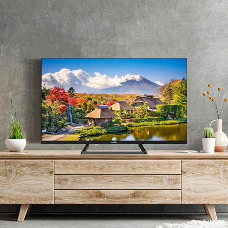 Smart Tech 32HN01V3, 32 Zoll LED Fernseher mit HD Auflösung, Dolby Audio und integrierten Triple-Tuner (DVB-C/-T2/-S2) – Bild 5