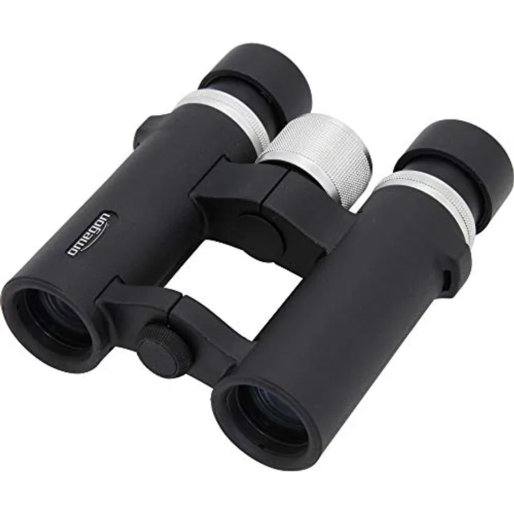 Omegon Fernglas Talron HD 10x26, wasserdicht und gummiarmiert, BAK4 Prisma für scharfe Bilder