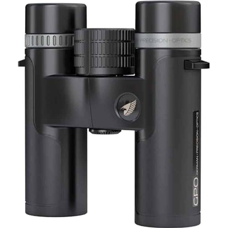 GPO Fernglas, präzise Optik für optimale Sicht, Schwarz