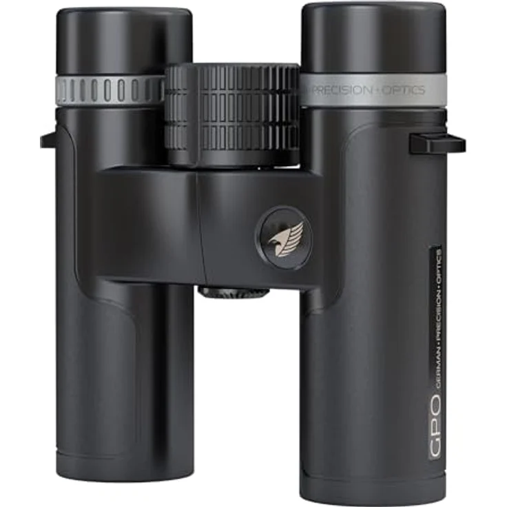 GPO Fernglas, präzise Optik für optimale Sicht, Schwarz – Bild 1