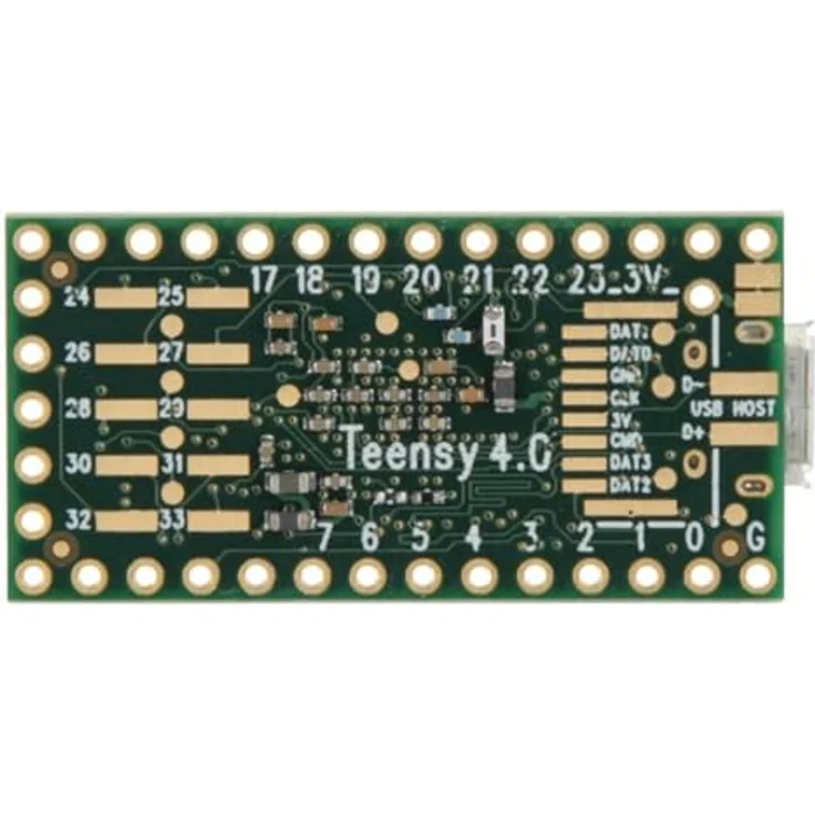 PJRC Teensy 4.0 Mainboard, 1024K RAM, 2048K Flash, 2 USB-Anschlüsse, ohne Pins – Bild 4