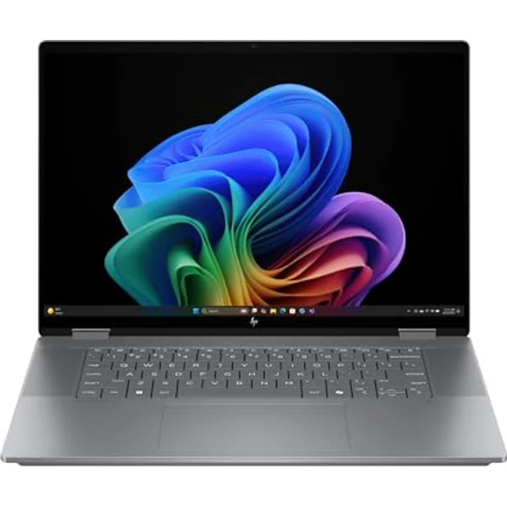HP OmniBook X Flip 16-ar0177ng, 16" 3K OLED Touch, AMD Ryzen 7, 32GB RAM, 1TB SSD, grau, Windows 11 – Bild 3