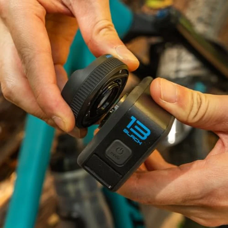 GoPro Makroobjektiv-Mod (HERO13 Black) – Zum Fokussieren von extrem nahen Objekten, drehbarer Objektivring, Fokus-Peaking-Anzeige. – Bild 3