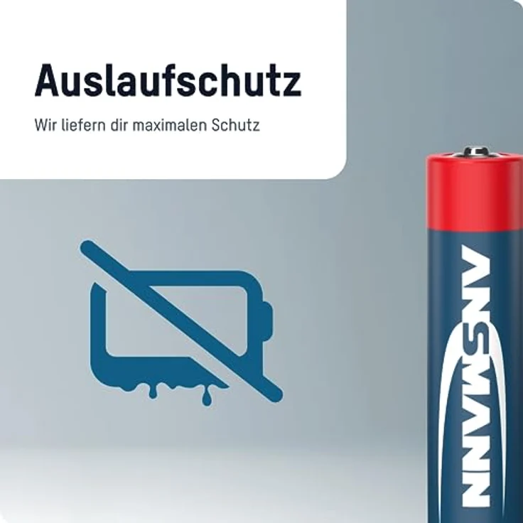 ANSMANN Red Alkaline Batterie Mignon AA LR6 Longlife Alkalibatterie (8er Shrink) - Preisvergleich – Bild 5