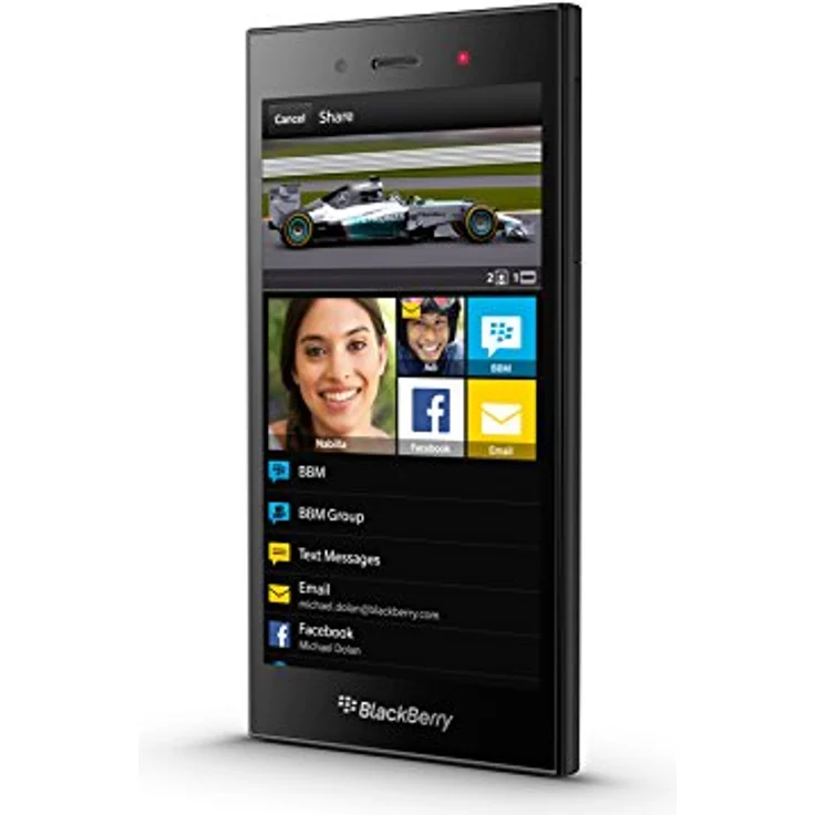 BlackBerry Z3 Smartphone 12,7cm (5 Zoll) Display, 8GB interner Speicher, 1,5GB RAM, Schwarz – Bild 3