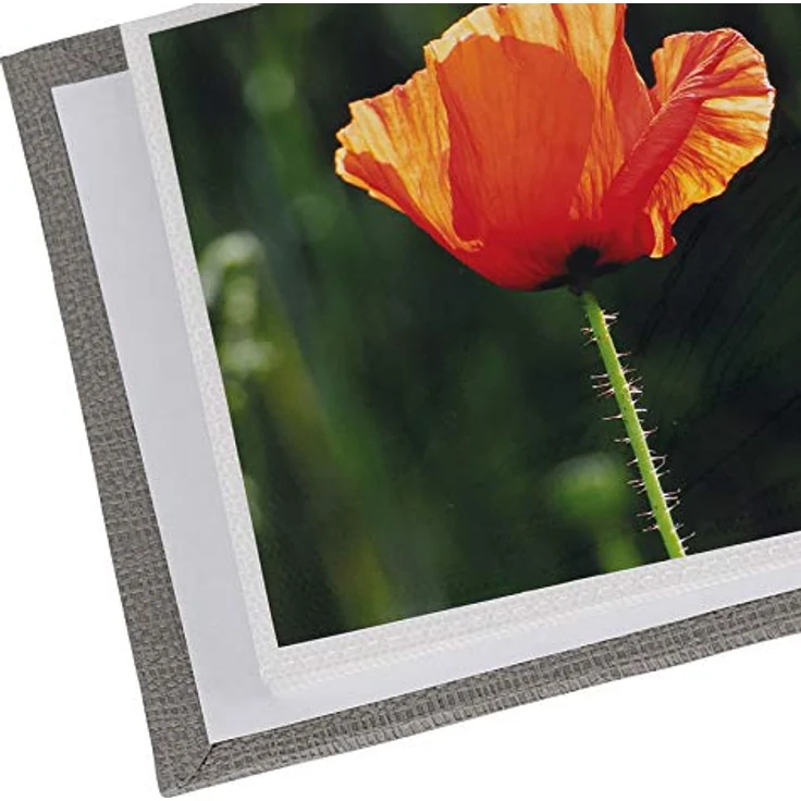 Unitex Fotoalbum für 40 Fotos in 10x15 cm Einsteck Foto Album Memoalbum: Farbe: Lila – Bild 3