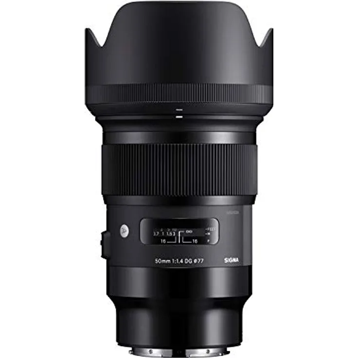Sigma 50 mm F1.4 Art DG HSM Objektiv für L-Mount, lichtstark mit Super Multi-Layer-Beschichtung zur Reduzierung von Reflexionen