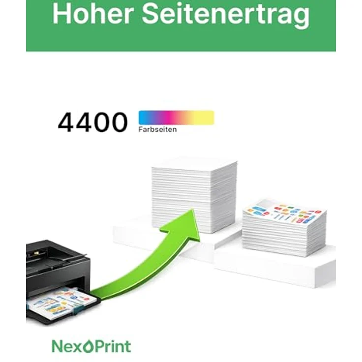 NexoPrint Toner kompatibel zu Kyocera TK-5230Y, Gelb, hohe Reichweite, brillante Druckqualität, schnell zu installieren – Bild 3