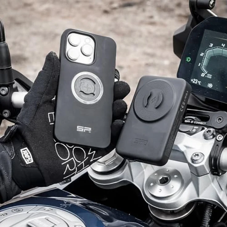 Sp Connect Wireless Charger SPC+, 10000 mAh Powerbank mit 10 W Ladeleistung, Schwarz – Bild 4