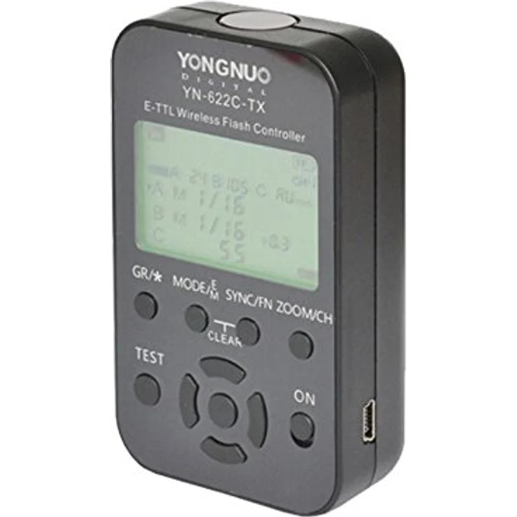 Yongnuo YN-622C-TX E-TTL Funkauslöser für Canon 500D 550D 600D 650D 700D 1000D 1100D 50D 60D 70D 1D 1D2 1D3 1D4 1Ds 1Ds2 1Ds3 1DX 1DC 5D 5D2 5D3 6D 7D Blitzgerät: Canon 580EX 580EXII 600EX, YongNuo 565EX 565EXII 568EX 568EXII – Bild 4