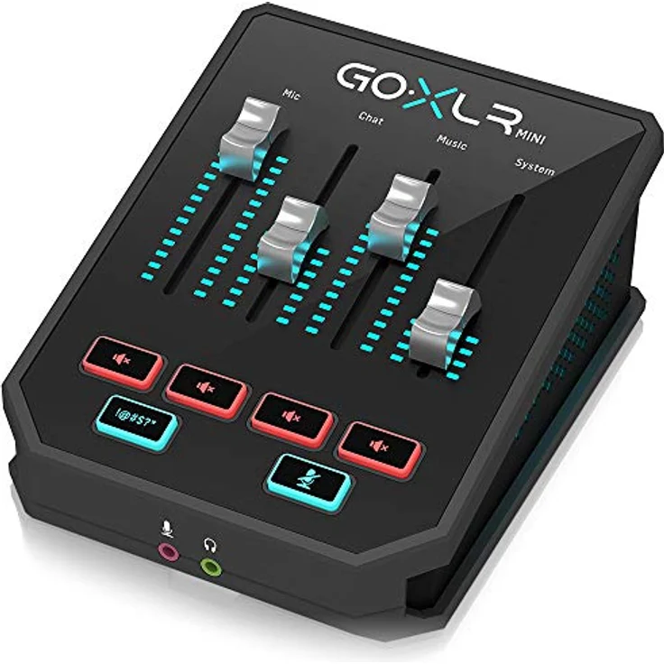 TC-Helicon GoXLR Mini, USB Mischpult mit 4 Fadern, Midas-Preamp und integrierter PC App für Live-Streaming und Content Creation – Bild 7