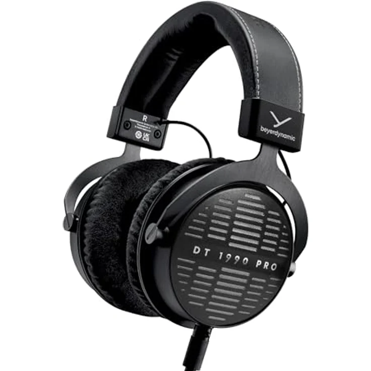 beyerdynamic DT 1990 PRO MKII Premium-Tesla-Studiokopfhörer, Offen mit verbessertem TESLA.45-Treiber, Schwarz – Bild 1