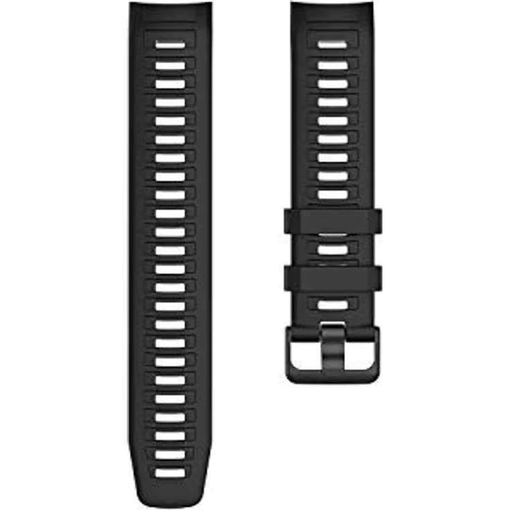 INF Armband für Garmin Instinct Esports/Solar, Silikon Uhrenarmband, leicht und atmungsaktiv, passend für Handgelenke 142-248 mm, 22 mm Weite – Bild 4