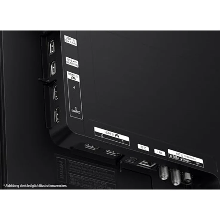 Samsung OLED 4K S90D Fernseher 83 Zoll, 211 cm, TV mit Neural Quantum 4K AI Gen2 Prozessor, OLED HDR+, 4K AI Upscaling, Smart TV, KI TV, QE83S90DAE, Schwarz [2024] – Bild 2