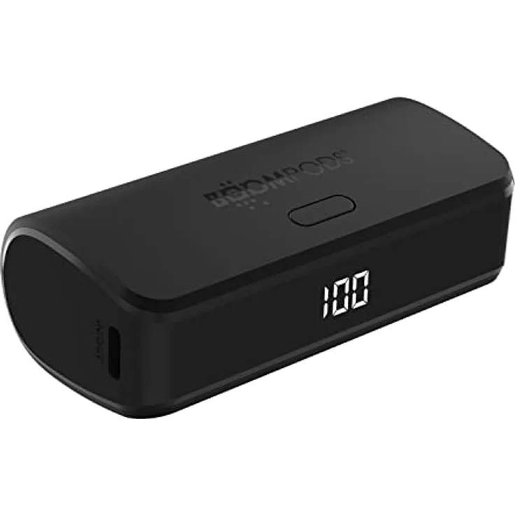 Boompods Powerboom Power Bank 5000mAh - Schnellladefunktion, 2 Geräte gleichzeitig aufladen, LED-Power-Anzeige – Bild 1
