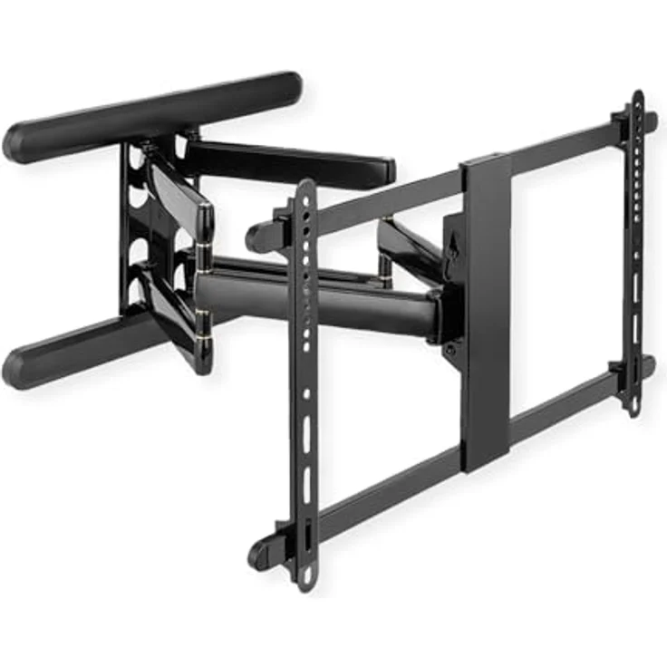 ROLINE Premium TV-Wandhalterung, hoch-flexibel, max. 70 kg, schwarz – Bild 1