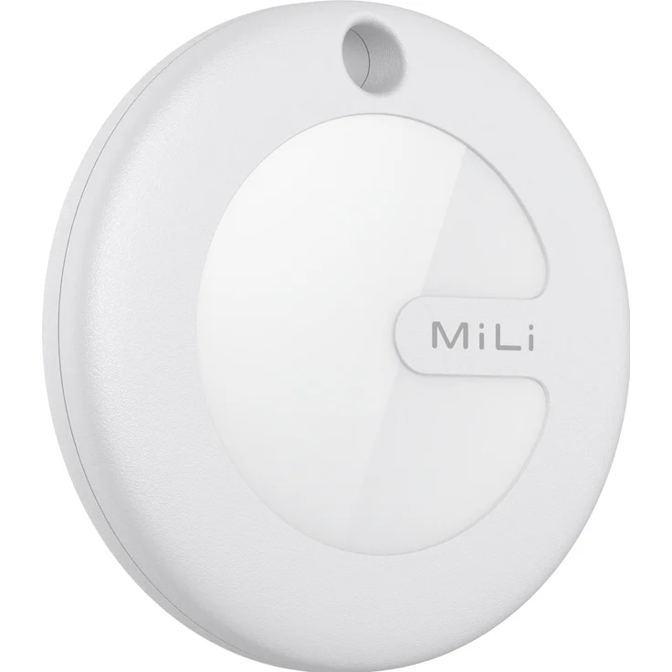 Mili MiTag, Bluetooth-Tracker für iOS und iPadOS, Braun, IP67 wasserdicht, auswechselbare CR2032-Batterie