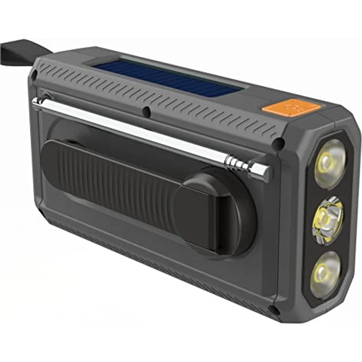 REFLEXION TRA562DAB Notfallradio DAB, UKW UKW, Notfallradio, Bluetooth® Handkurbel, Powerbank-Funktion, Taschenlampe, w – Bild 4