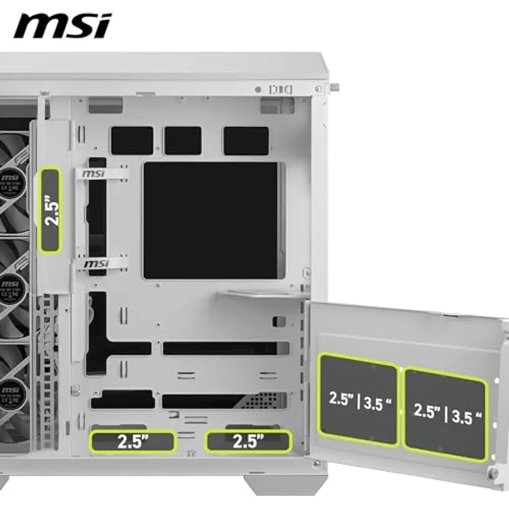 MSI MAG PANO 100R PZ White, PC-Gehäuse mit hochwertiger Leistung – Bild 5