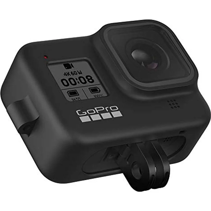 GoPro Hülle + Trageband für HERO8 Black - Blackout (Offizielles GoPro Zubehör) Schwarz – Bild 10