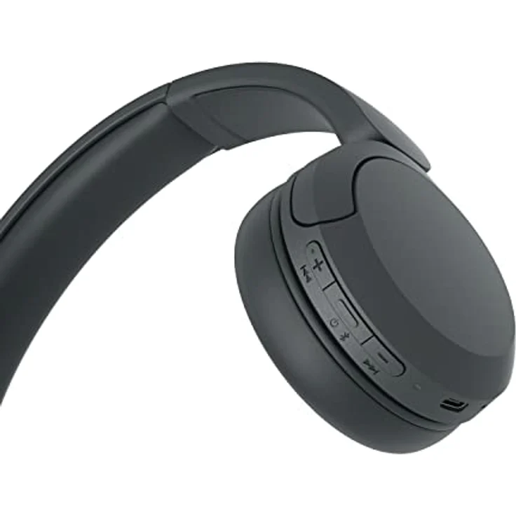 Sony WH-CH520 Kabellose Bluetooth-Kopfhörer - bis zu 50 Stunden Akkulaufzeit mit Schnellladefunktion, On-Ear-Modell - Schwarz – Bild 5