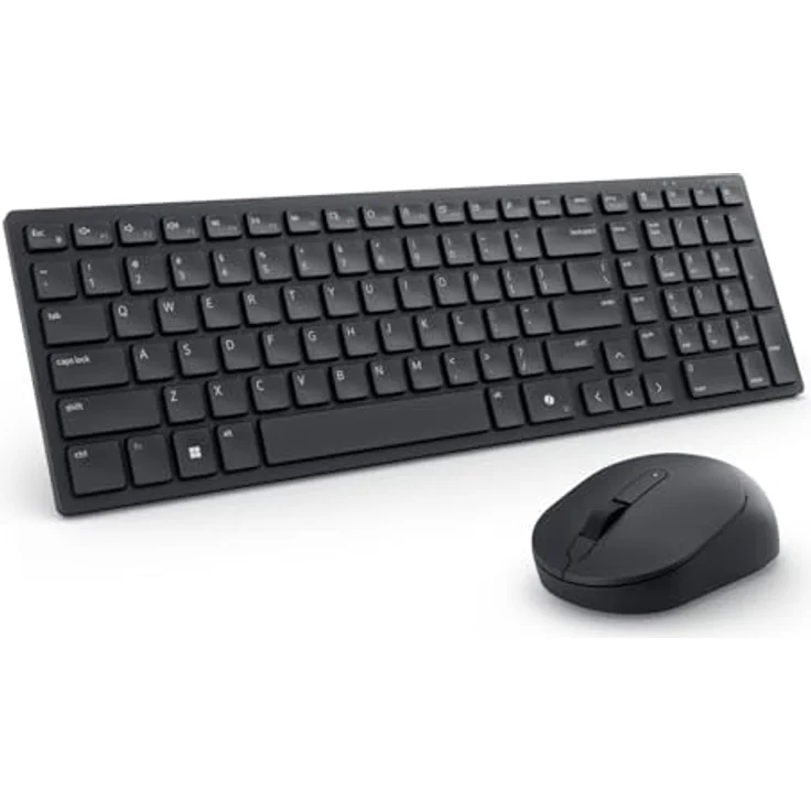 Dell Silent Keyboard and Mouse - KM555, Leises Duo in schicker Schwarz-Optik – Bild 2