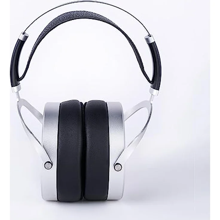 HIFIMAN Sundara Hi-Fi-Kopfhörer mit planar magnetischer Technologie, 3,5-mm-Anschlüssen, aktualisierten Ohrpolstern - 2020 Version (Silber) – Bild 3