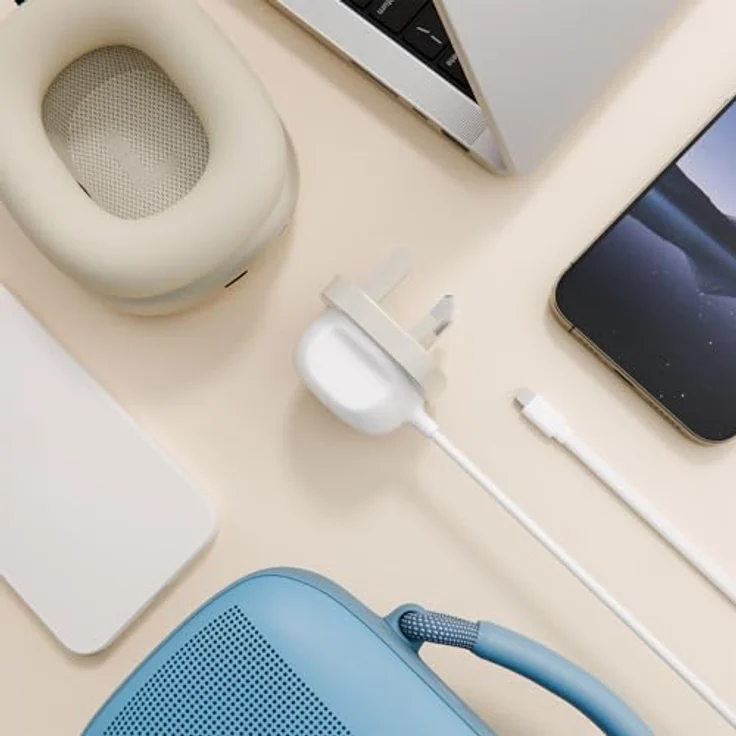 TwelveSouth PowerCord Ladegerät mit 1.2m USB-C Kabel, 30 W PD 3.0, flaches, strapazierfähiges Kabel – Bild 3