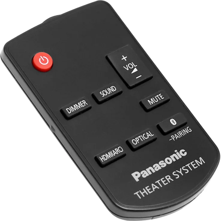 Panasonic N2QAYC000123, Fernbedienung für SC-HTB200 Soundbar, hochwertiges Original Ersatzteil, passgenau