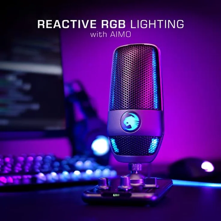 Roccat Torch Mikrofon, schwarz, USB – Bild 2
