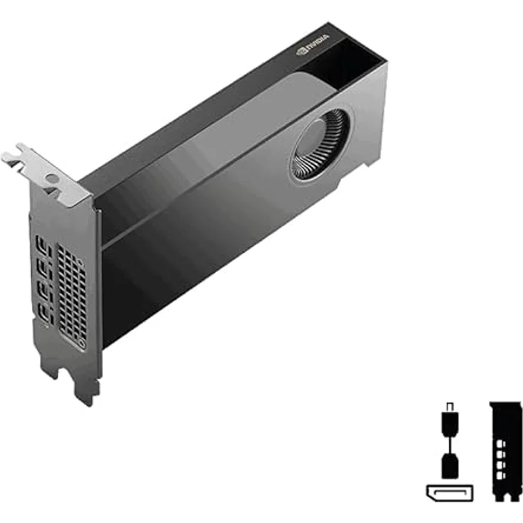 PNY NVIDIA RTX PRO 2000 Blackwell, 16GB GDDR6 ECC Grafikkarte mit 4xMini DP und PCIe 5.0 – Bild 3