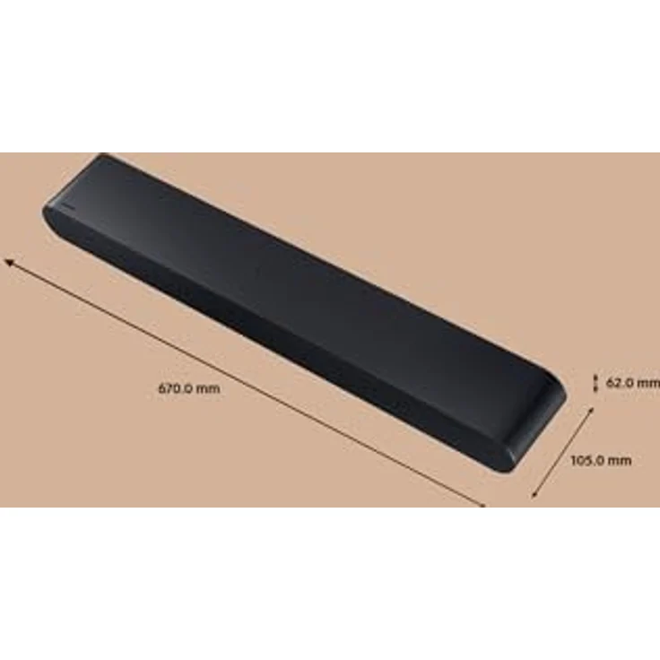 Samsung HW-S60D/ZF 2024, Wireless Soundbar mit 5.0-Kanal Dolby Atmos und integriertem Subwoofer, Schwarz – Bild 5