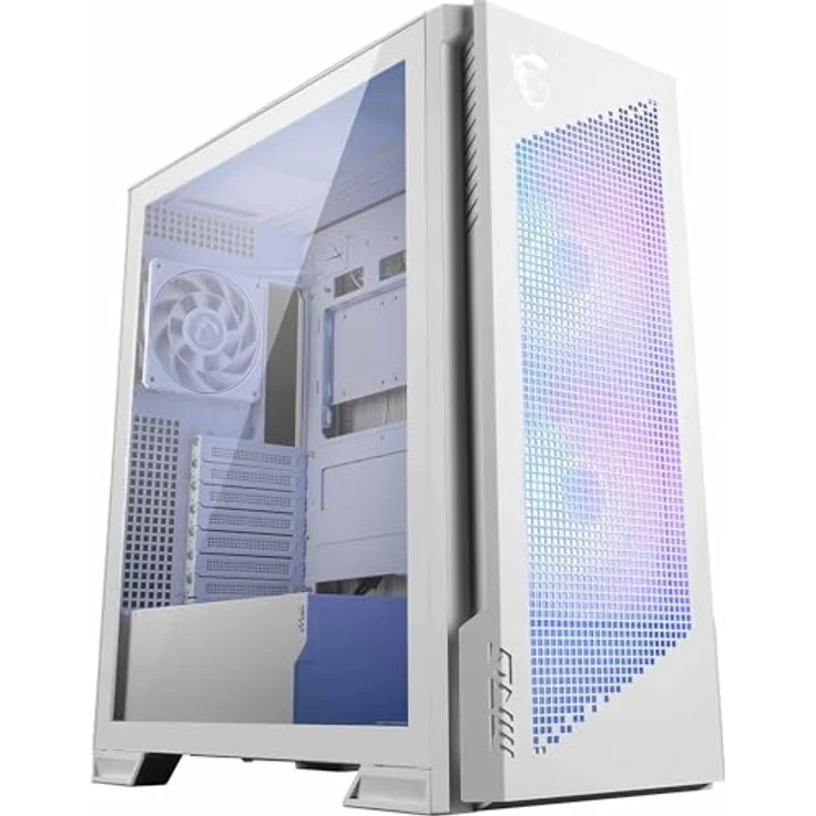 MSI MPG Velox 300R Airflow PZ, PC-Gehäuse in Weiß mit modernem Design und optimaler Kühlung – Bild 1