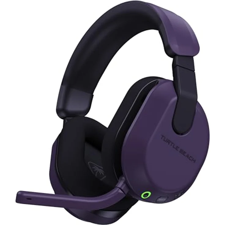 Turtle Beach Stealth 600 Gen 3, Kabelloses Gaming-Headset mit 50-mm-Treibern, Bluetooth 5.2 und K.I.-Rauschunterdrückung, Violett – Bild 1