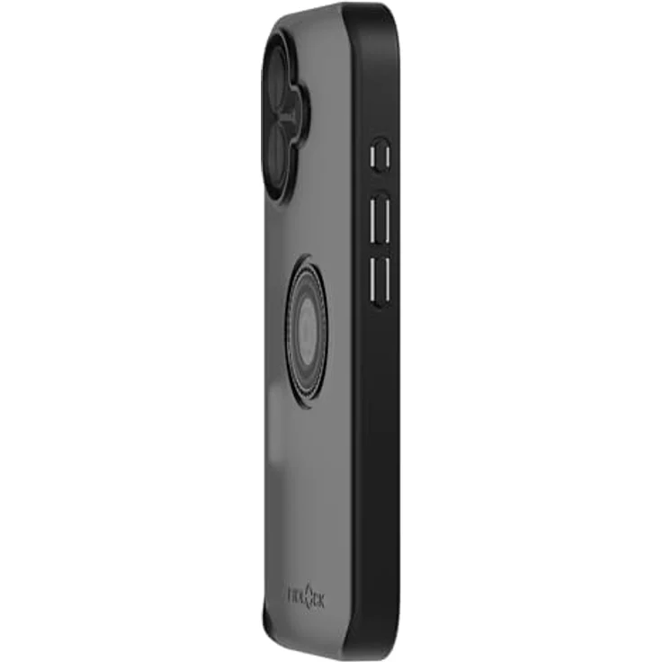 Fidlock Vacuum iPhone 16 Phone Case, 360 Grad drehbar, weicher Kratzschutz, schwarz – Bild 2