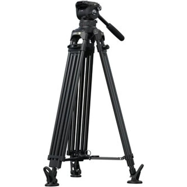 SmallRig 5577 FSD18, Hochleistungs-Stativ aus Aluminiumlegierung mit 100mm Kugelkopf, Tragfähigkeit bis 17 kg, Arbeitshöhe von 89,8 cm bis 200,5 cm