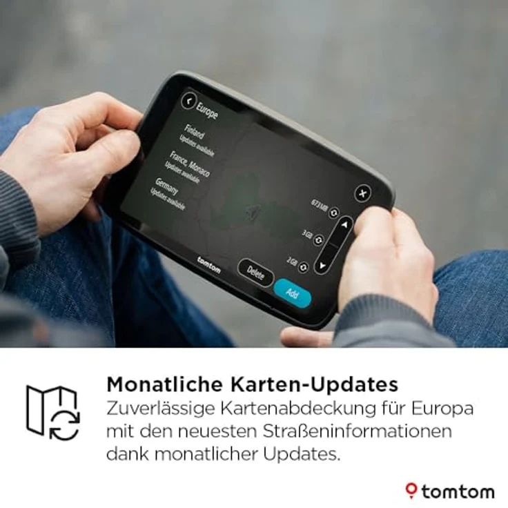 TomTom GO Professional, GPS-Navigationsgerät für Lkw mit 5" Touchscreen, 32 GB Speicher, Wi-Fi, Bluetooth, Europa-Karten und Sprachsteuerung – Bild 5