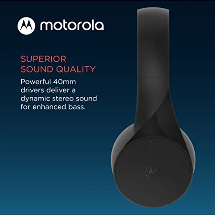 Moto XT 500 Headphone Over-ear BT wireless Black – Bild 5
