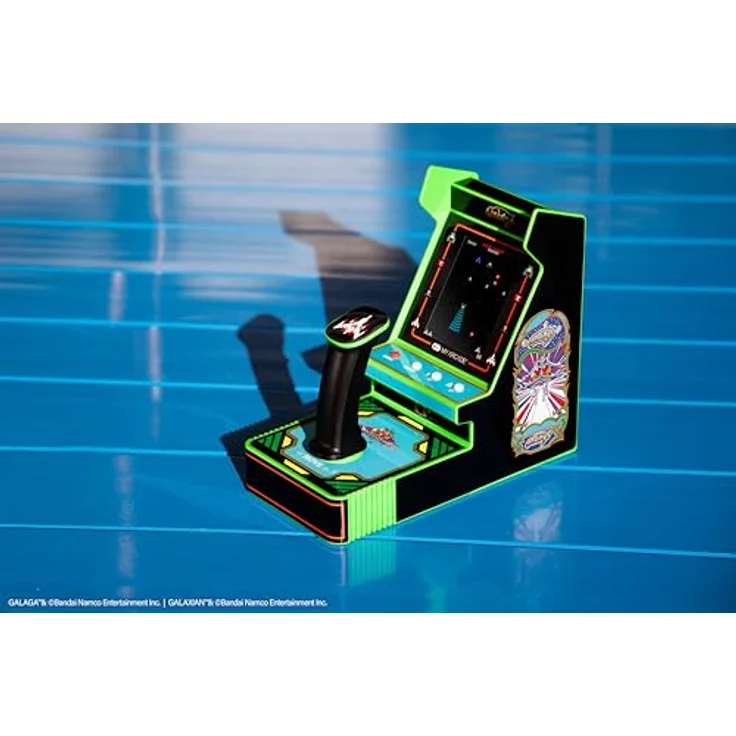 My Arcade Joystick Player Galaga, tragbarer Spielespaß mit 3.2 Zoll hochauflösendem Farbdisplay, inkl. GALAGA & GALAXIAN – Bild 6