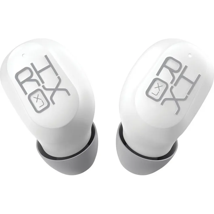 Veho RHOX LX, True Wireless Ohrhörer mit Smart-Touch-Steuerung, IPX4 wasserfest, Weiß