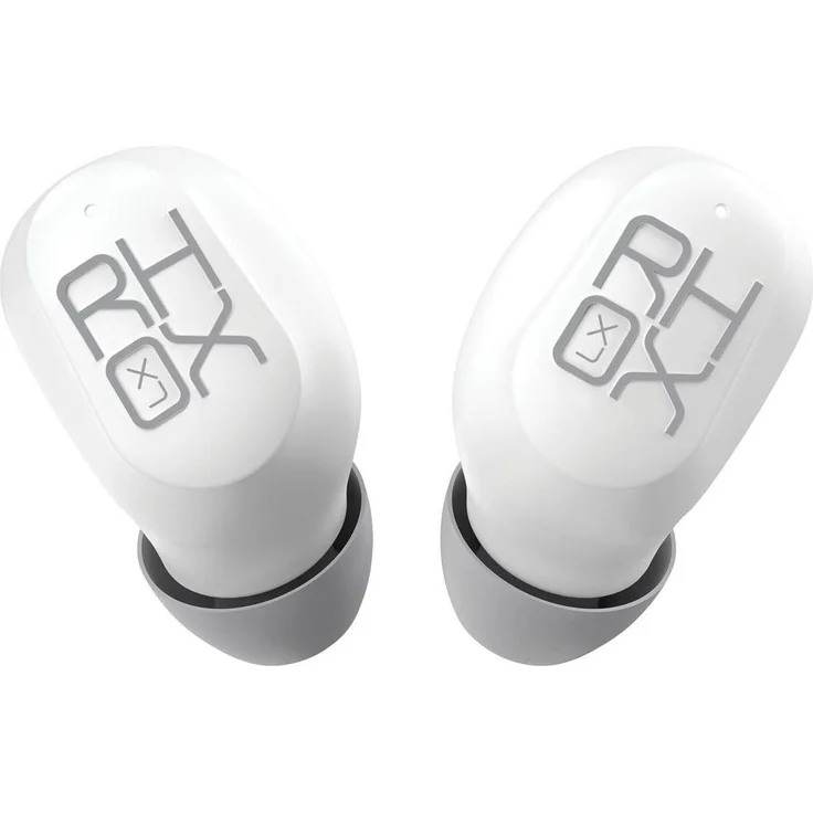 Veho RHOX LX, True Wireless Ohrhörer mit Smart-Touch-Steuerung, IPX4 wasserfest, Weiß