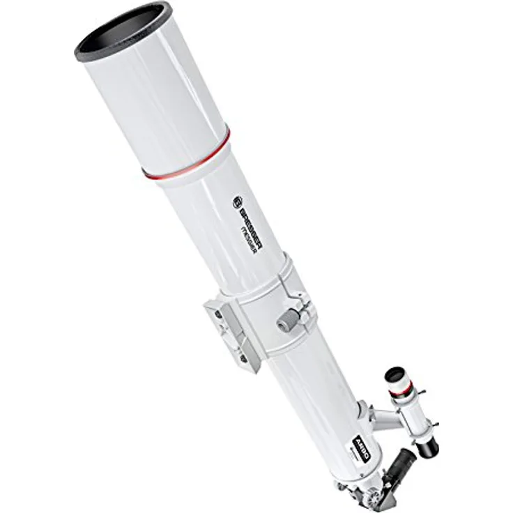 Bresser Teleskop Refraktor Messier AR-90/900 F10 optischer Tubus mit GP Prismenschiene und 6x30 Sucher