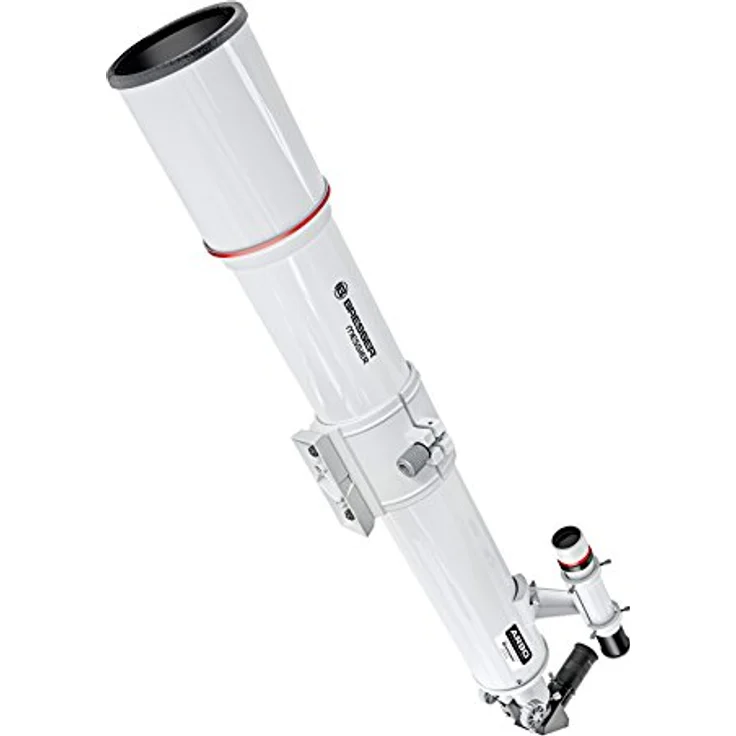 Bresser Teleskop Refraktor Messier AR-90/900 F10 optischer Tubus mit GP Prismenschiene und 6x30 Sucher – Bild 1