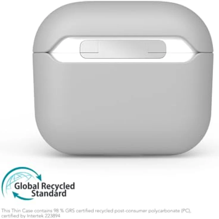 Dünne Hülle für AirPods (Hellgrau, 3. Generation) – Bild 2